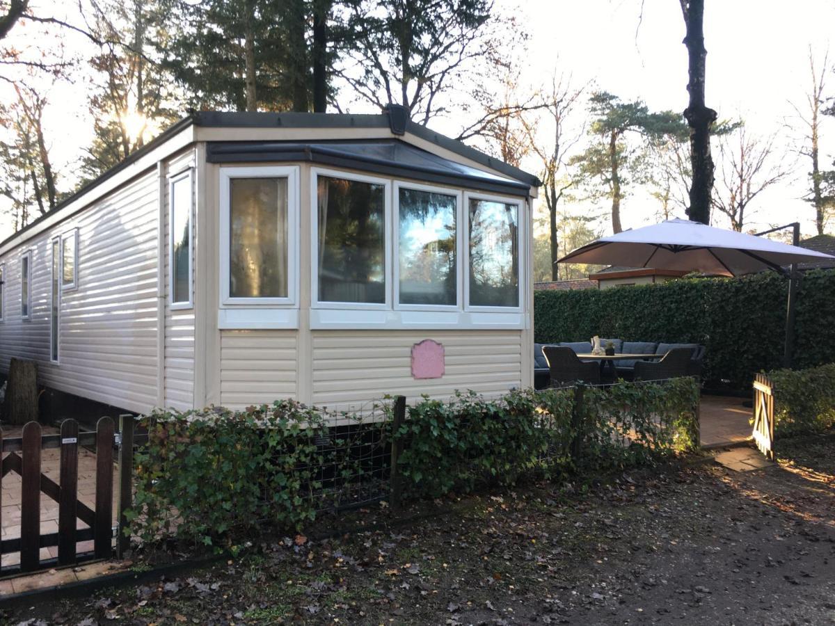 Prachtige Luxe Chalet Op De Veluwe Nabij Hoenderloo Extérieur photo
